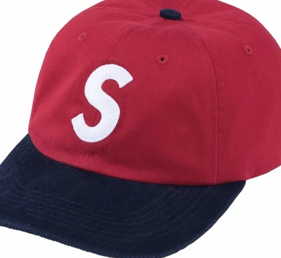 blocked Retro LOGO Color Red Black S Hat Embroidered Khaki 24SS Leather 2-TONE White Buckle 6-PANEL 0719